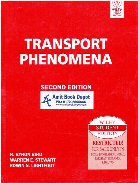 Transport Phenomena