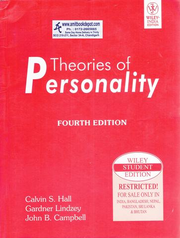 Theories of Personality 4th Edition (NEW)