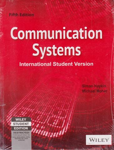 Communication Systems 5th Edition (NEW)