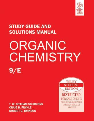 Study Guide and Solutions Manual Organic Chemistry 9th Edition