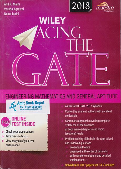 Acing the Gate Engineering Mathematics and General Aptitude, 2018 (NEW)