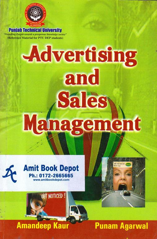 Advertising And Sales Management BBA PTU (NEW)