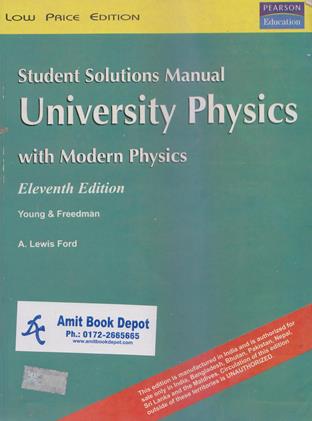 Student Solutions Manual University Physics with Modern Physics