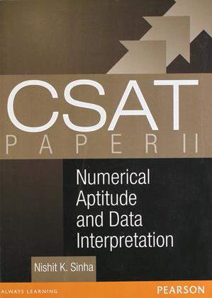 CSAT Paper 2 Numerical Aptitude And Data Interpretation