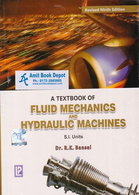 A Textbook of Fluid Mechanics and Hydraulic Machines