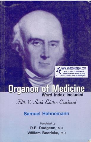 Organon of Medicine Word Index Included (NEW)