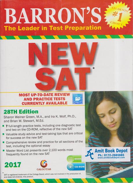 Barrons NEW SAT 2017 28th Edition (NEW)