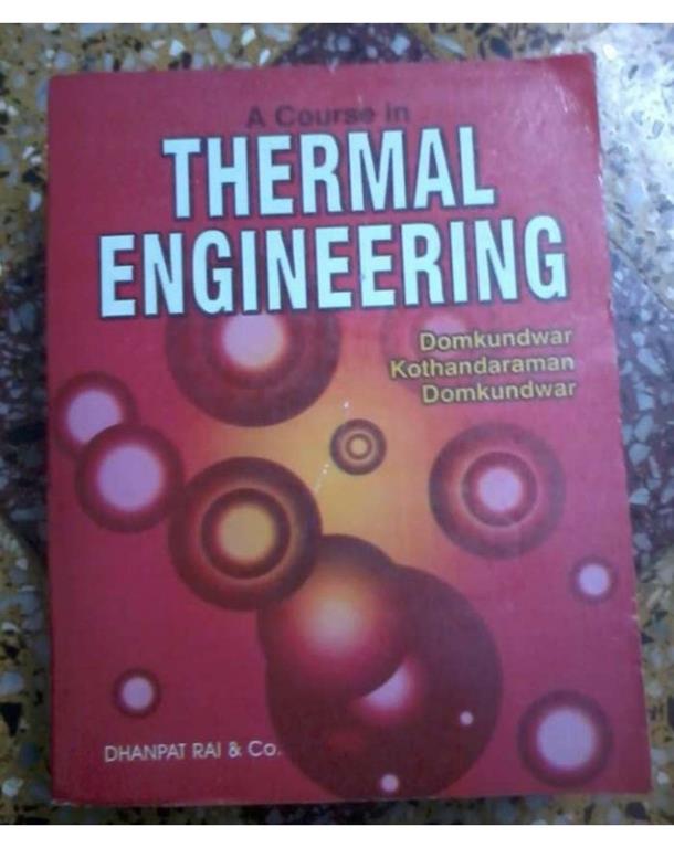 A Course in Thermal Engineering (NEW)