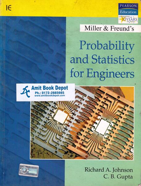 Probability and Statistics for Engineers 7th Edition