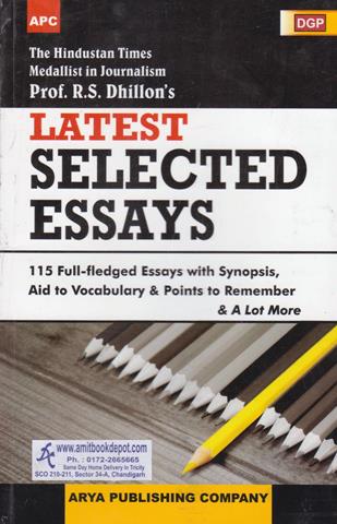 Latest Selected Essays