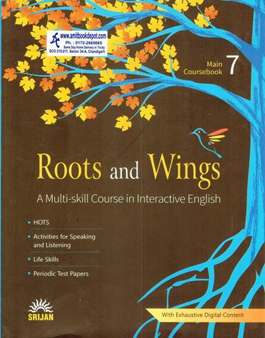 Roots and Wings A Multi Skill Course in Interactive English For Class 7th (NEW)