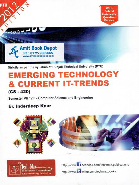 Emerging Technology and Current IT-Trends CSE 7th/8th Sem PTU (NEW)