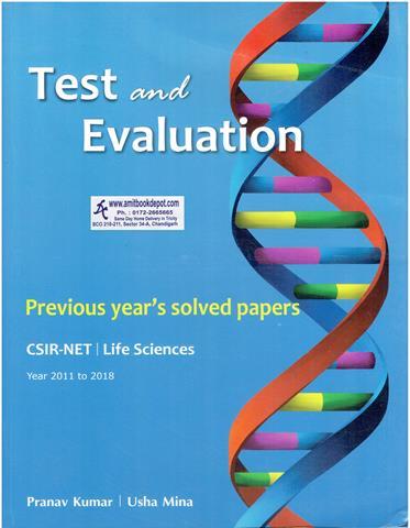 Test and Evaluation CSIR NET Life Science