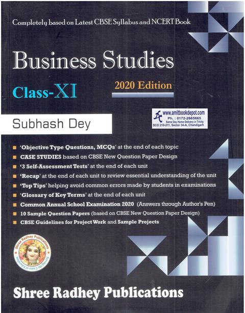 Business Studies for Class 11th (NEW)