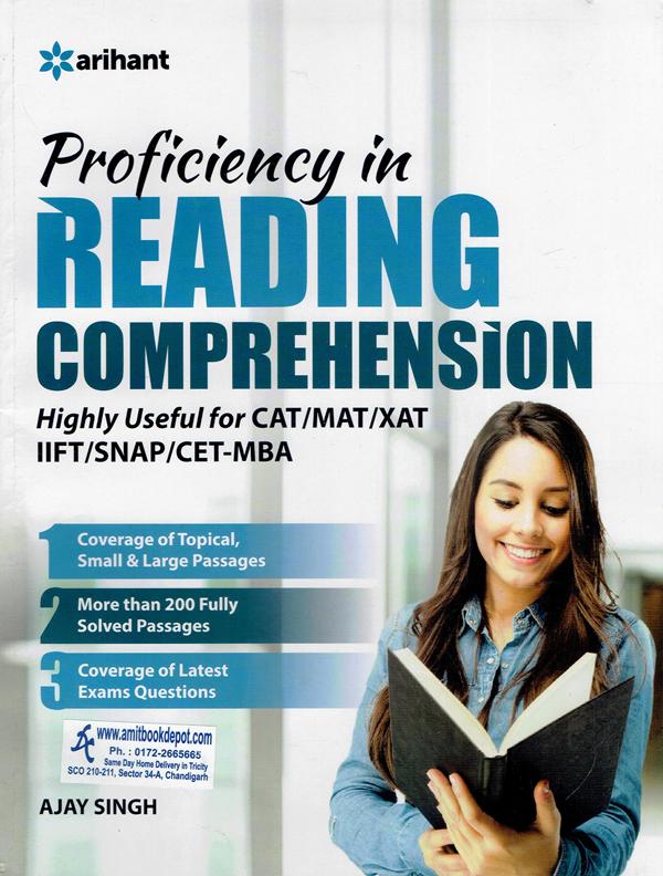 Proficiency in Reading Comprehension Highly Useful for CAT/MAT/XAT/IIFT/SNAP/CET MBA (NEW)