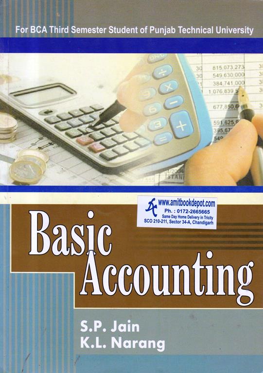 Basic Accounting BCA 3rd Sem PTU (NEW)