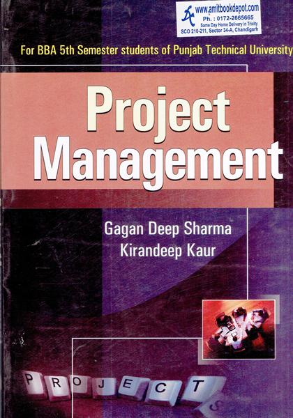 Project Management for BBA 5th Sem PTU (NEW)