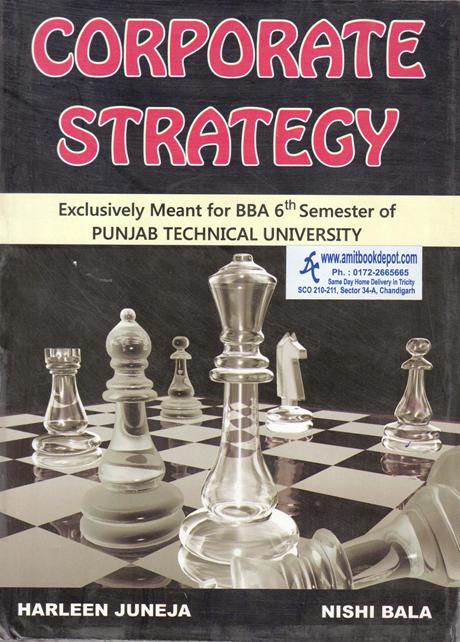 Corporate Strategy BBA 6th Sem PTU (NEW)