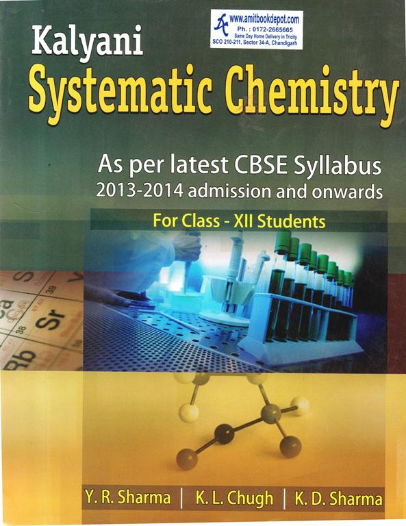 Kalyani Systematic Chemistry For Class 12th (NEW)