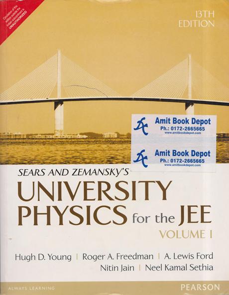 Sears And Zemansky University Physics for The JEE Volume1 13th Edition