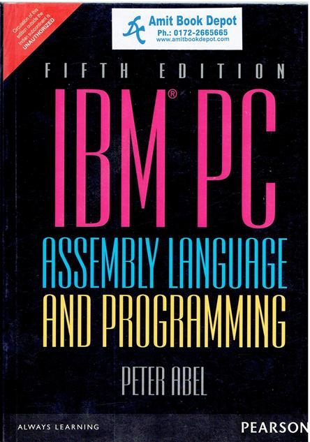 IBM PC Assembly Language and Programming 5th Edition (NEW)