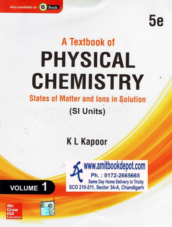 A Textbook of Physical Chemistry Vol 1 (NEW)