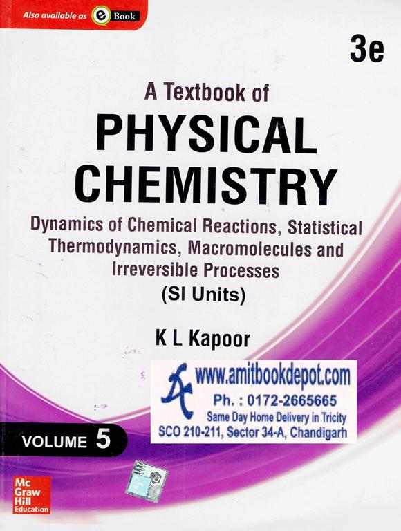 A Text Book of Physical Chemistry Vol 5 (NEW)