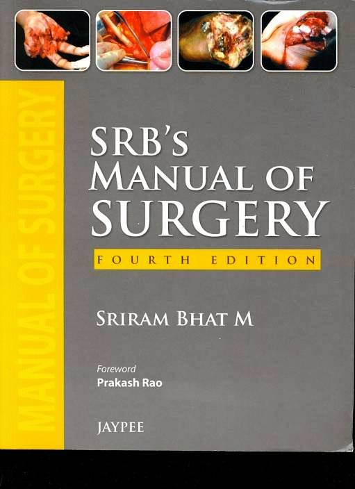 SRB MANUAL OF SURGERY 4th Edition (NEW)