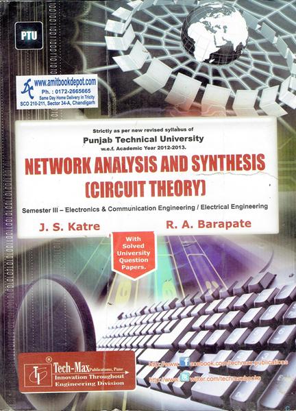 Network Analysis and Synthesis ECE/ELE 3rd Sem PTU (NEW)