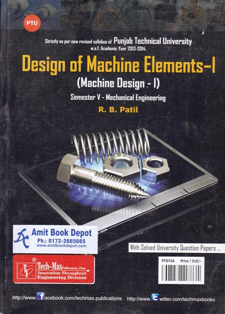 Design of Machine Elements 1 ME 5th Sem (NEW)