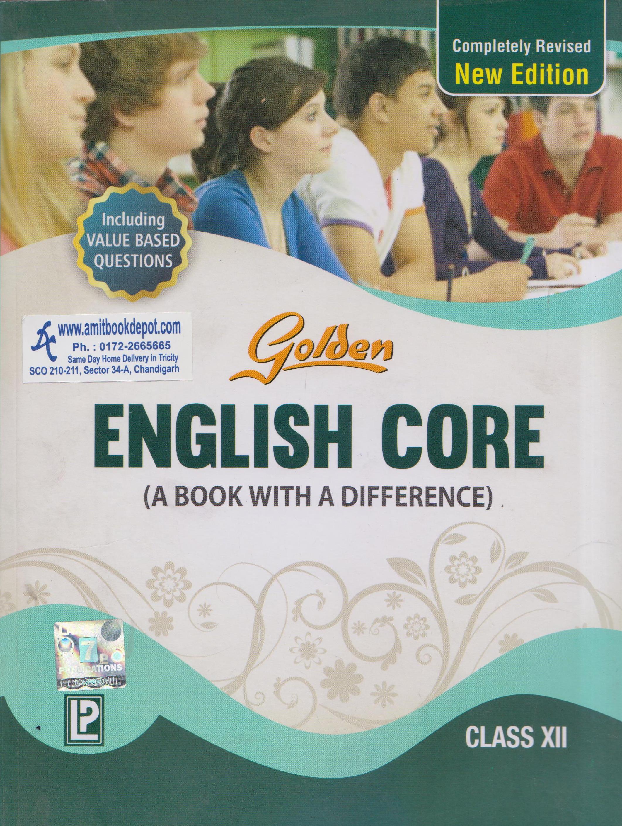 Golden English Core Class 12th