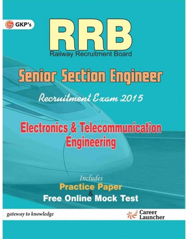 Railway RRB Senior Section Engineer Electronics & Telecommnication Engineering (NEW)