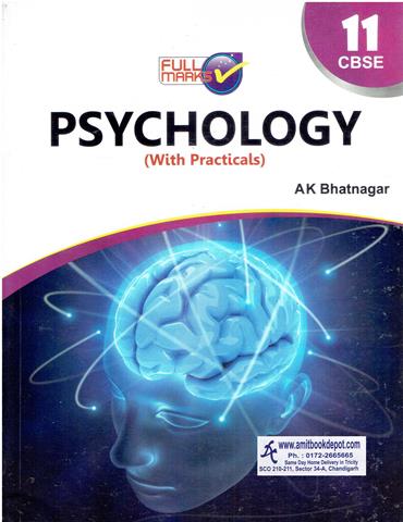 Full Marks Psychology for Class 11th