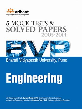 5 Mock Tests and Solved Papers BVP Engineering (NEW)