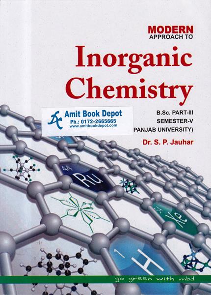 Modern Inorganic Chemistry BSc 5th Semester PU Chandigarh