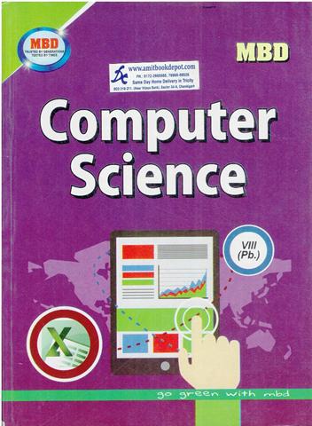 MBD Computer Science for Class 8th PSEB (English Medium)