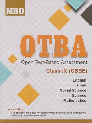 OTBA Open Text Based Assessment CBSE 9th Class (NEW)