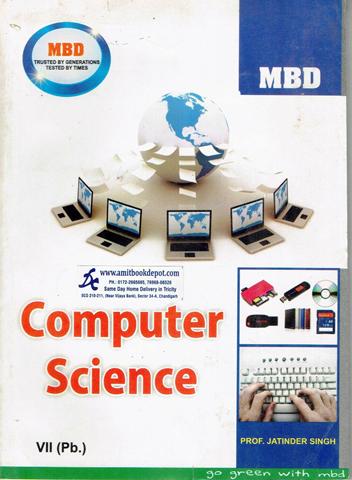 MBD Computer Science for Class 7th PSEB (English Medium)