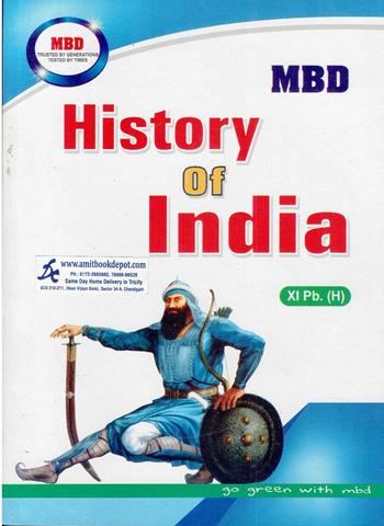 MBD History of the Punjab for Class 11th PSEB (Hindi Medium)