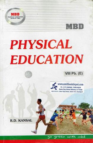 MBD Physical Education for Class 8th PSEB (English Medium)