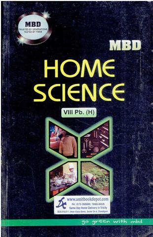 MBD Home Science for Class 8th PSEB (Hindi Medium)