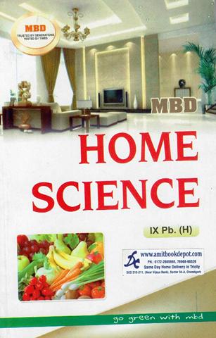 MBD Home Science for Class 9th PSEB (Hindi Medium)