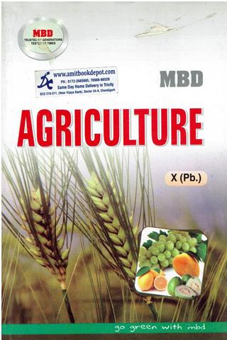 MBD Agriculture for Class 10th PSEB (English Medium)