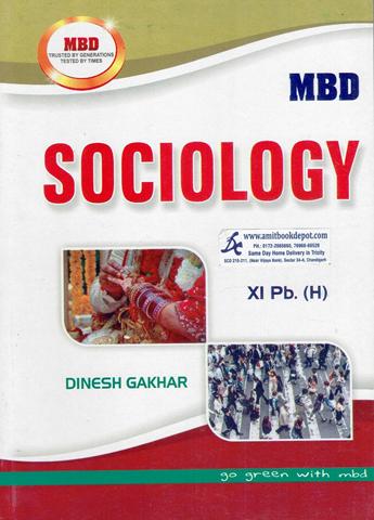 MBD Sociology for Class 11th PSEB (Hindi Medium)