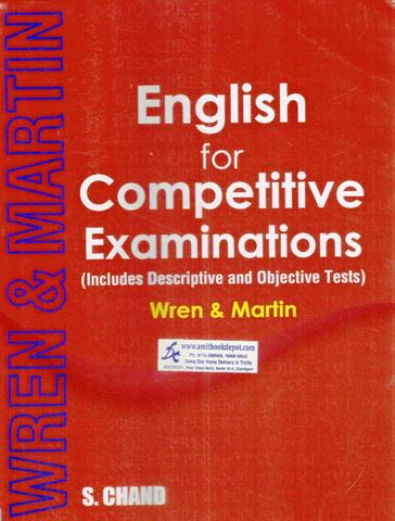 English for Competitive Examinations Includes Descriptive and Objective Tests (NEW)