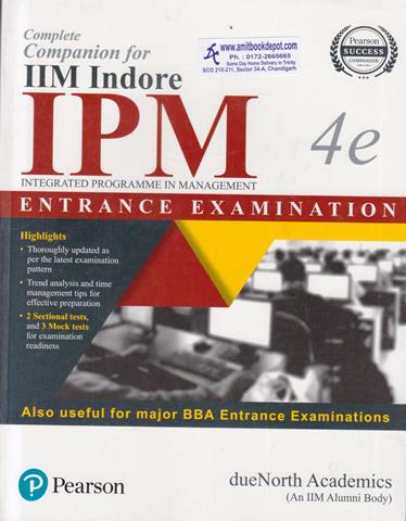 Complete Companion for IIM Indore IPM Entrance Examination (NEW)