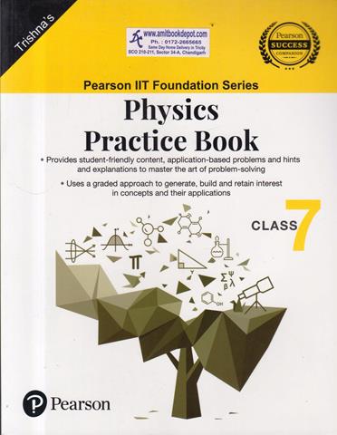 Pearson IIT Foundation Series Physics Practice Book for Class 7th