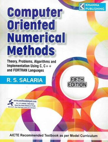 Computer Oriented Numerical Methods (NEW)