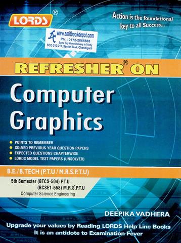 Lords Refresher on Computer Graphics for 5th Sem BTech PTU