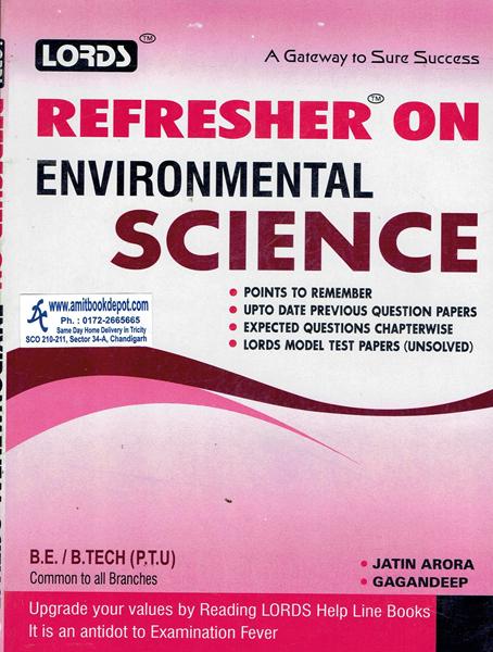 Lords Refresher on Environmental Science All BE and BTech PTU